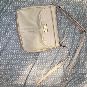 cream crossbody bag